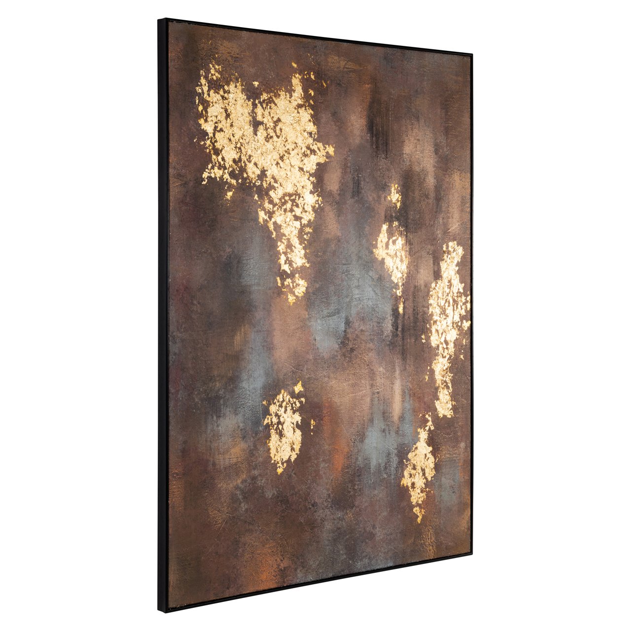 Wall art Golden gleam gold