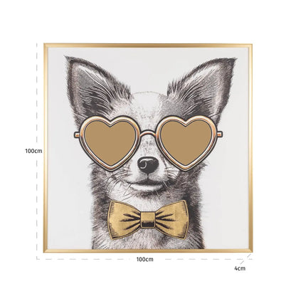 Wall art Bodhy black/gold