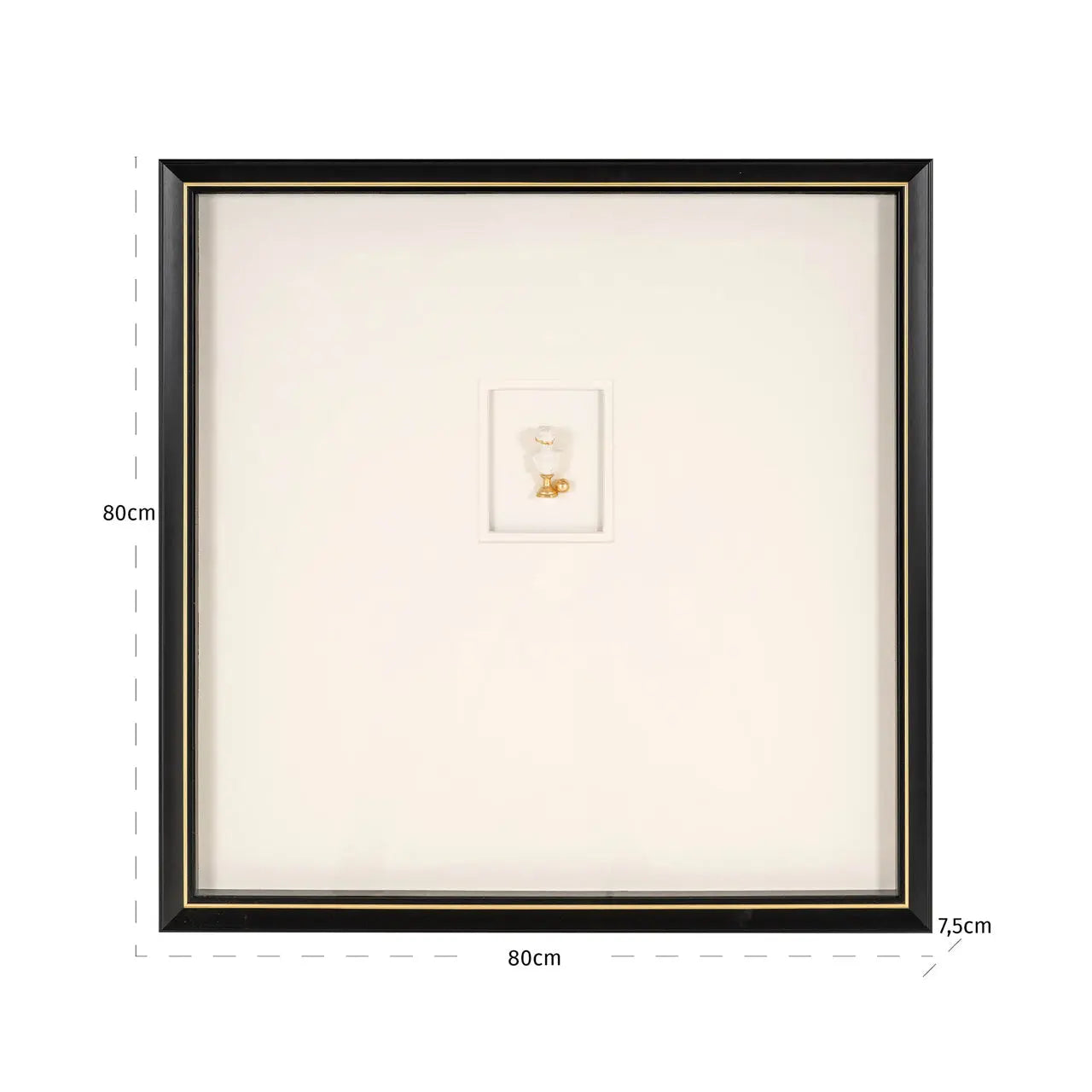 Wall art Danni black/white