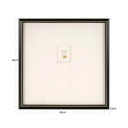 Wall art Danni black/white