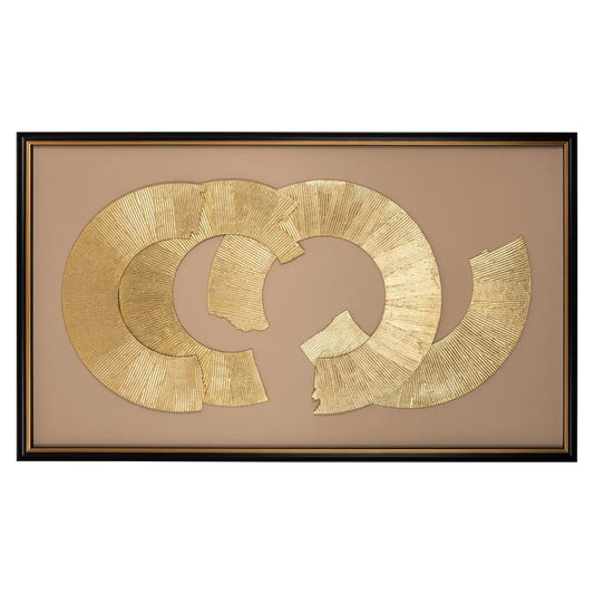 Wall art Eden black/gold