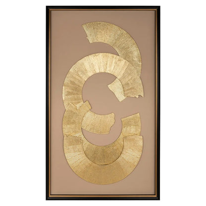 Wall art Eden black/gold