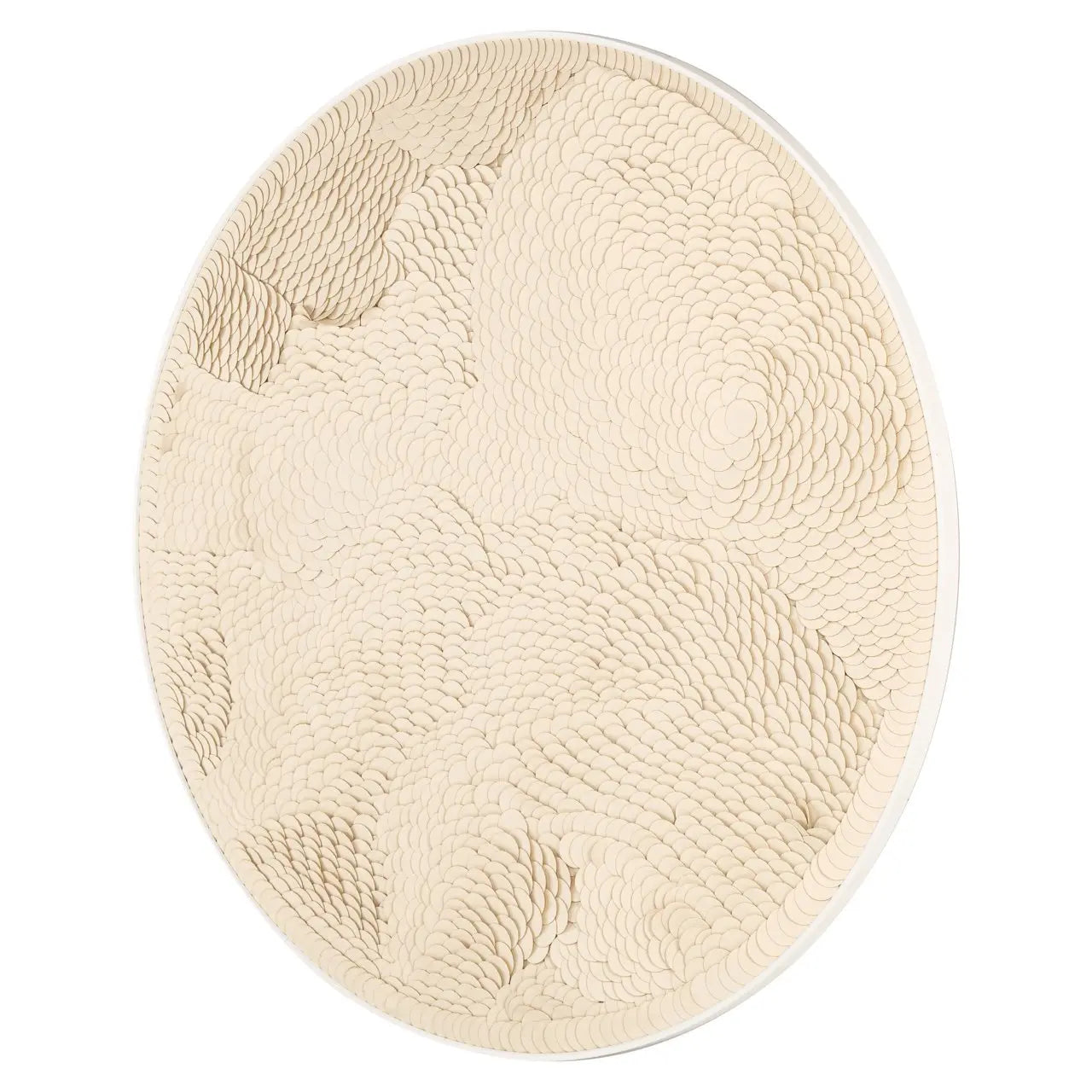 Wall art Flow white