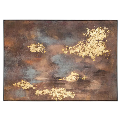 Wall art Golden gleam gold