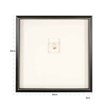 Wall art Hanna black/white