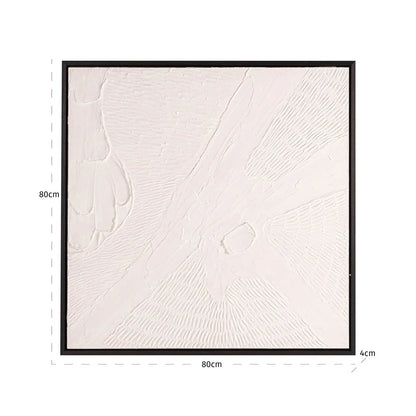 Wall art Janey black/white
