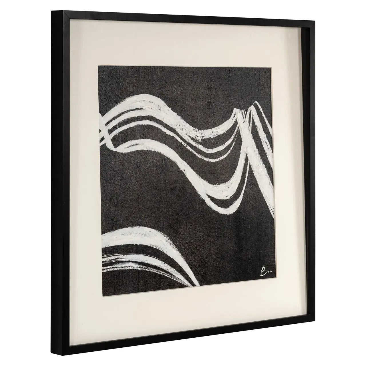 Wall art Jozy black/white