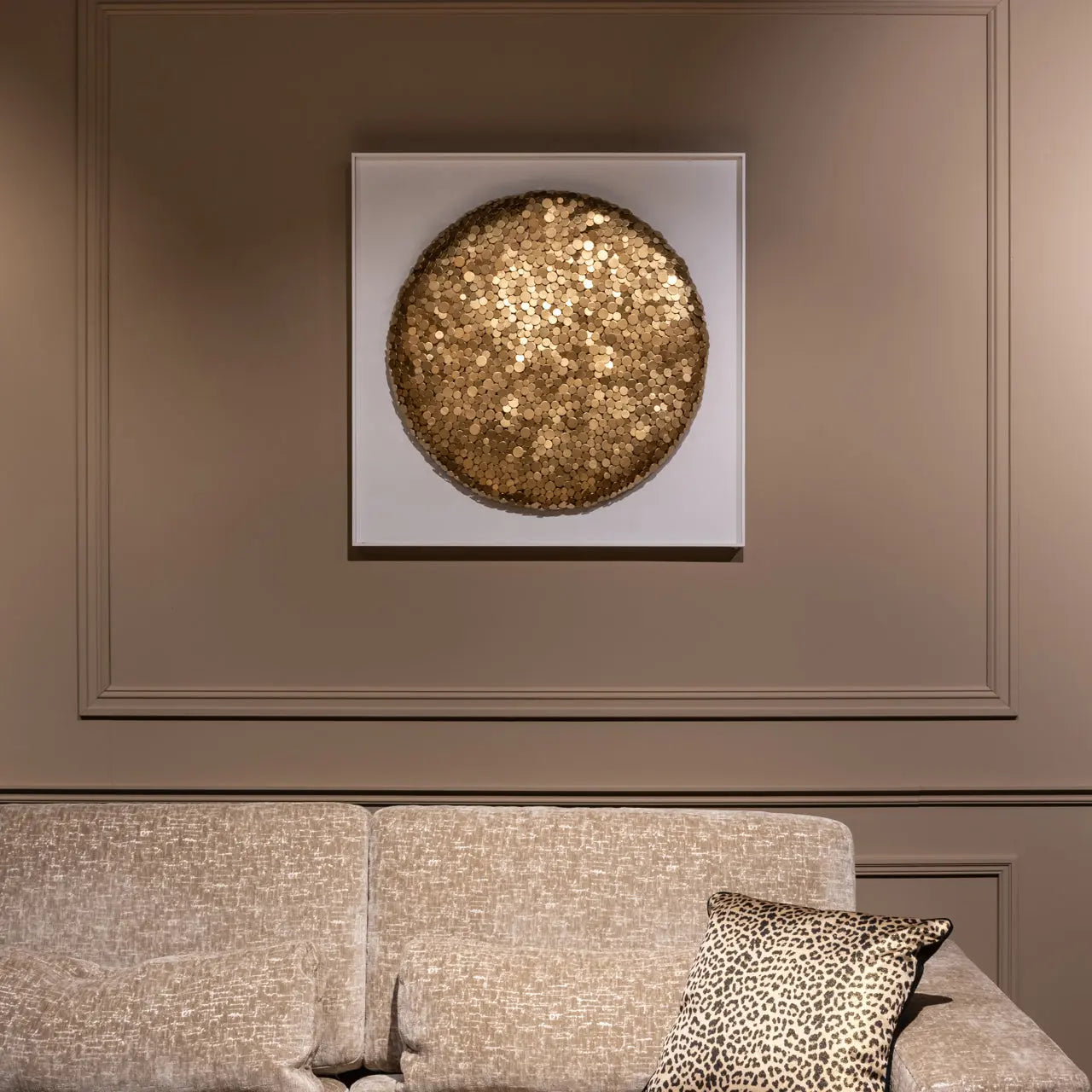 Wall art Maya gold