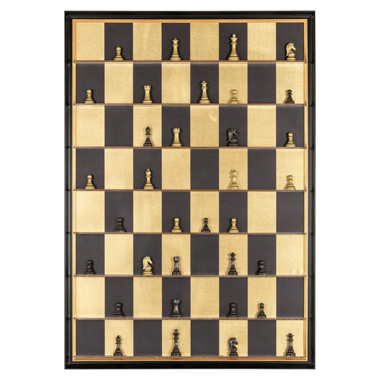 Wall art Nala black/gold