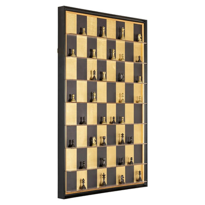Wall art Nala black/gold