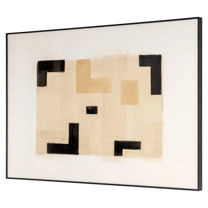 Wall art Vortex beige left
