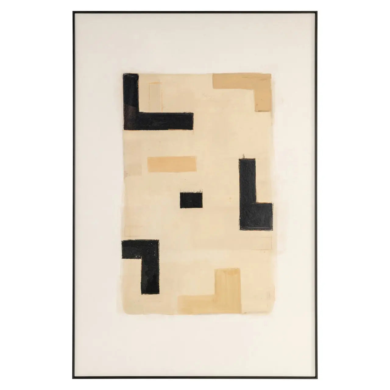 Wall art Vortex beige right