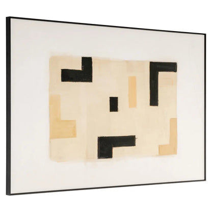 Wall art Vortex beige right