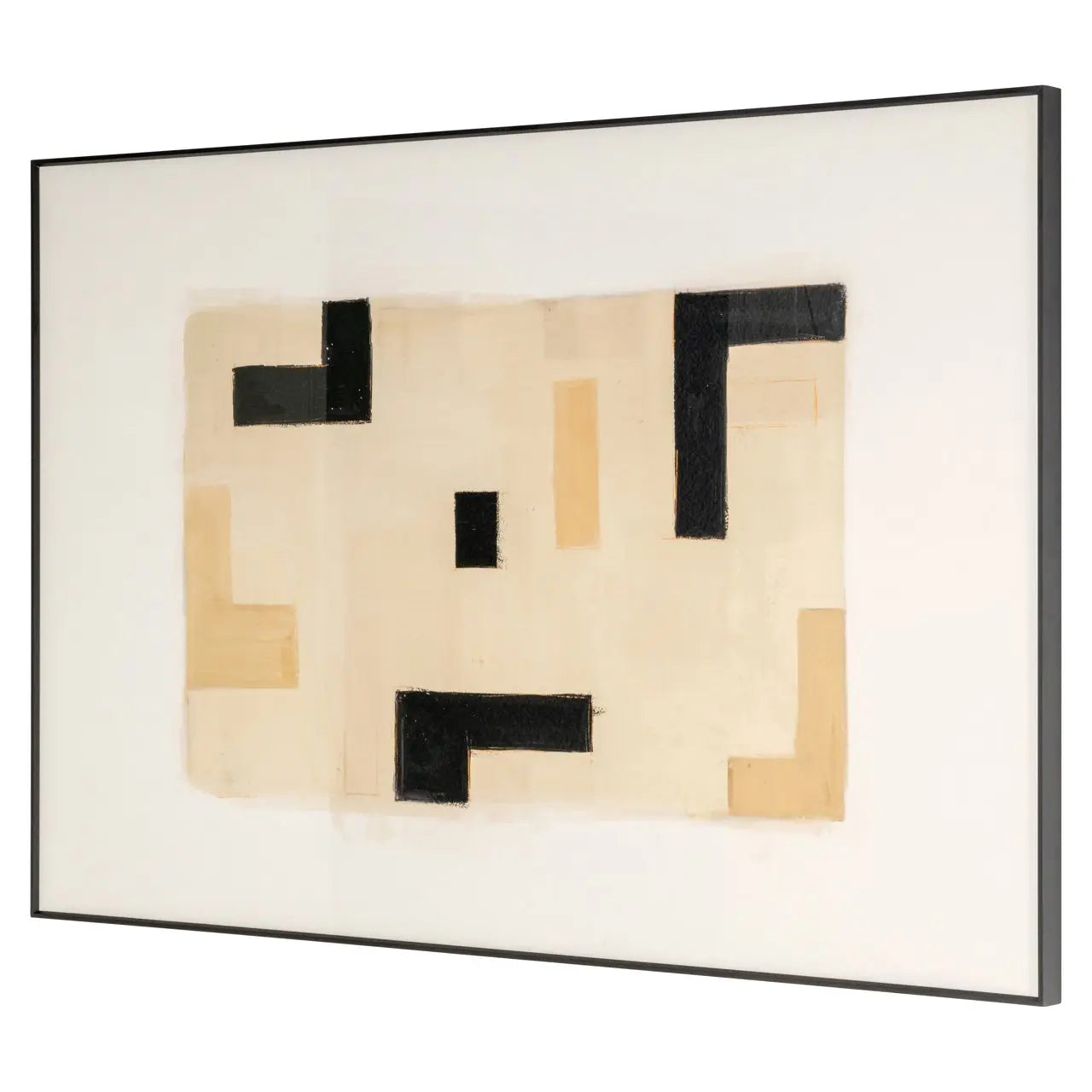 Wall art Vortex beige right