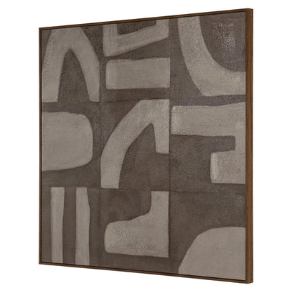 Wall art Zenith sand left
