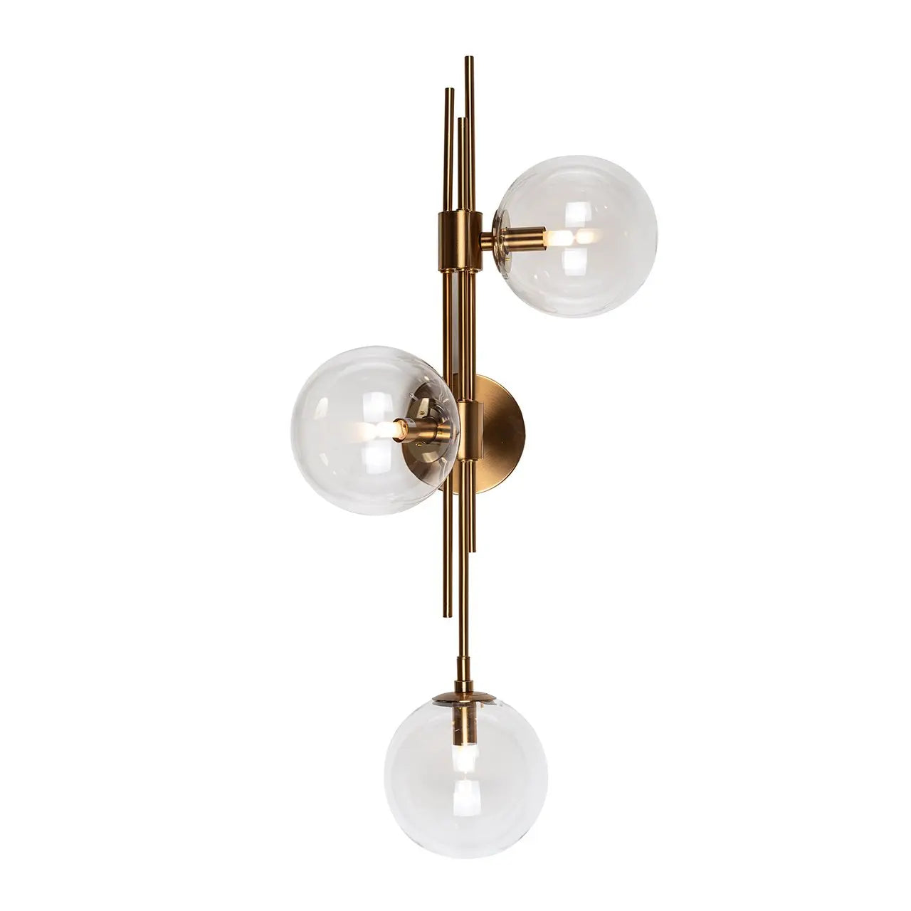 Wall lamp Davine brushed gold