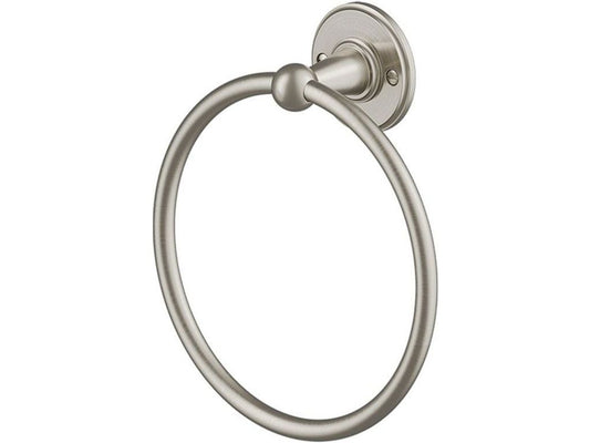 Anneau porte-serviettes Burlington A3 en nickel brossé Burlington