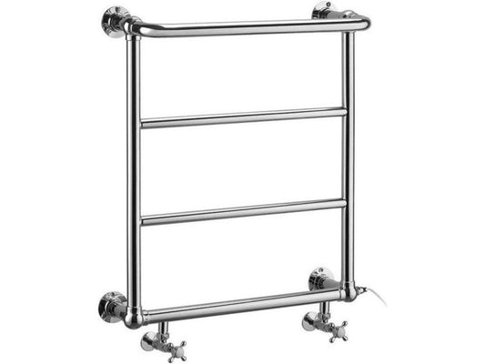 Sèche-serviettes Burlington Cleaver R3 chromé, 642 × 720 mm Burlington