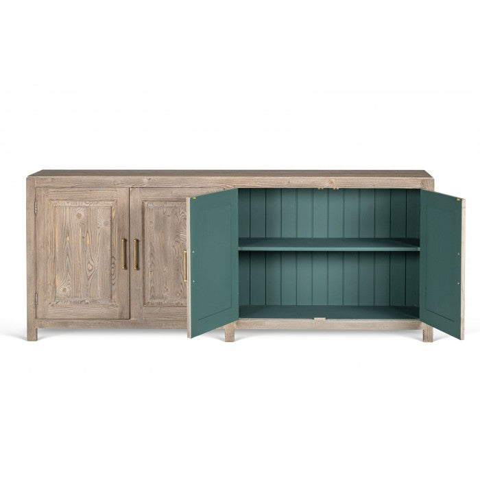 Buffet Nestor D938, 4 portes, 220 cm, vue complémentaire 2.