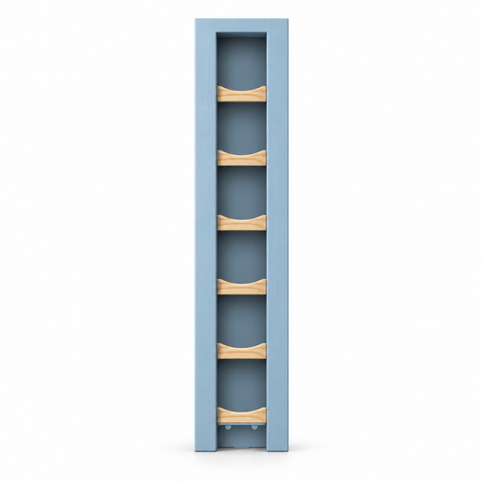 Porte-bouteilles PBOU, supports en pin brossé, 19 cm – Rosiris Rosiris