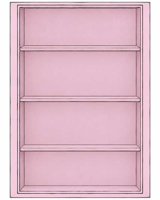 Module de bibliothèque Gabin D708, 3 étagères ouvertes, 90 cm – Rosiris Rosiris