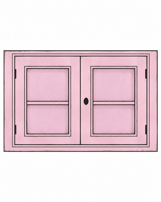 Module de bibliothèque Gabin D710, 2 portes vitrées, 90 cm – Rosiris Rosiris