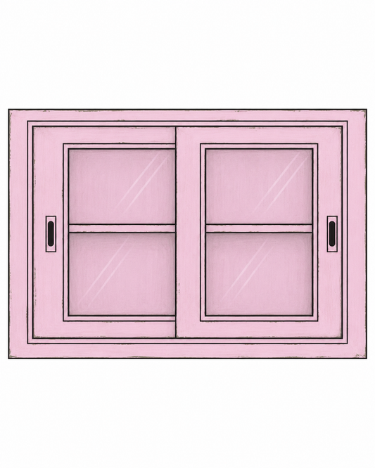 Module de bibliothèque Gabin D709, 2 portes vitrées coulissantes, 90 cm – Rosiris Rosiris