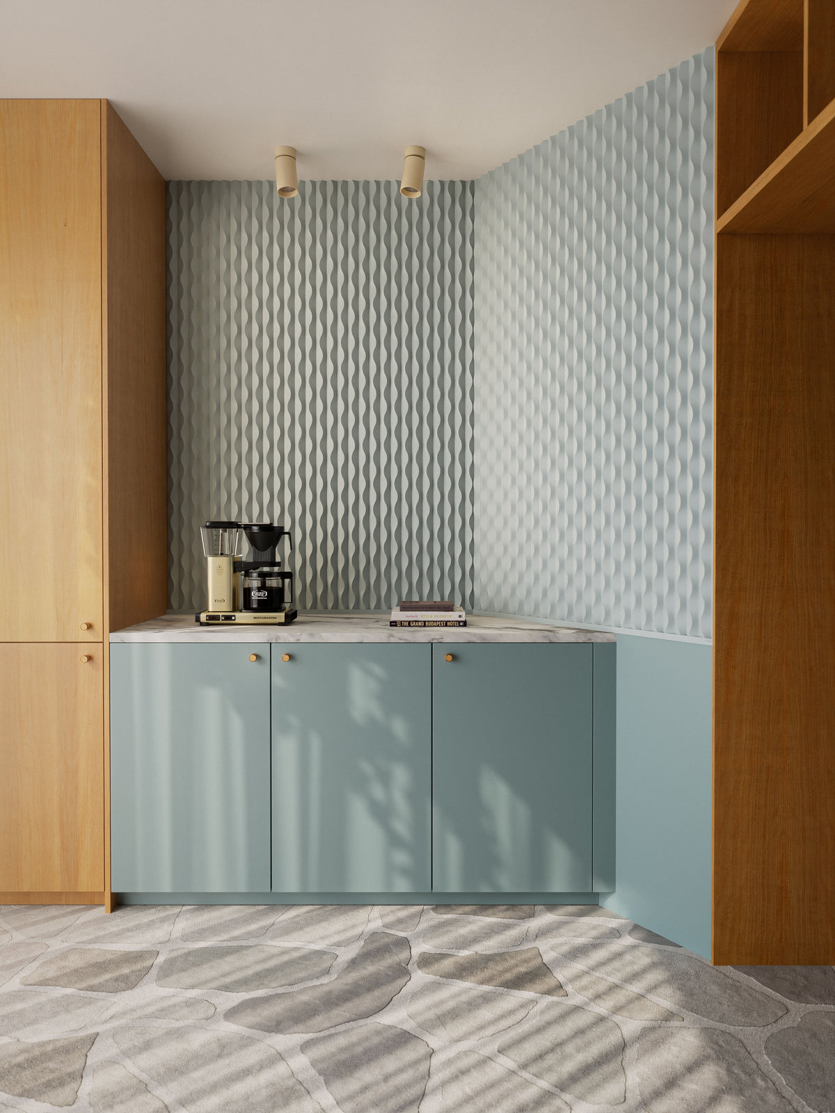 Panneau mural 3D W219 ZEA — Vue du produit Orac Décor
