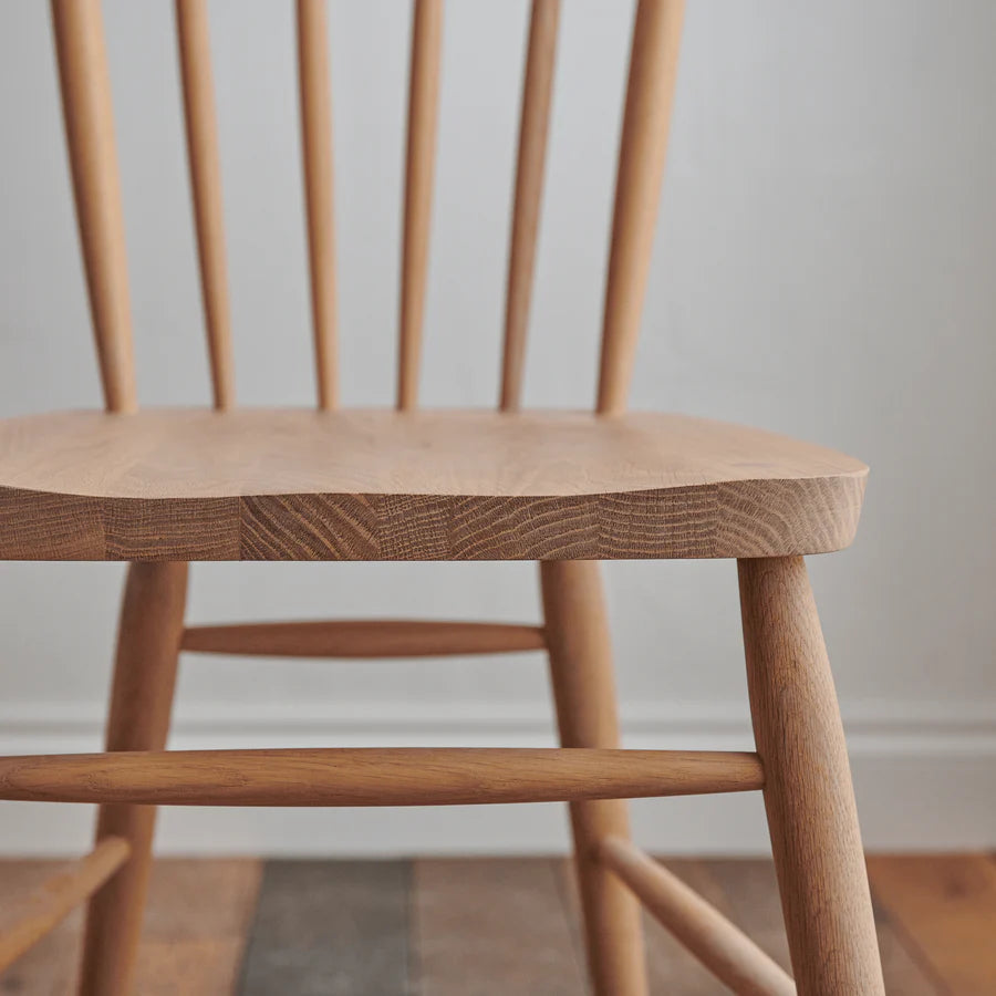 Chaise de salle à manger Wardley, chêne naturel.