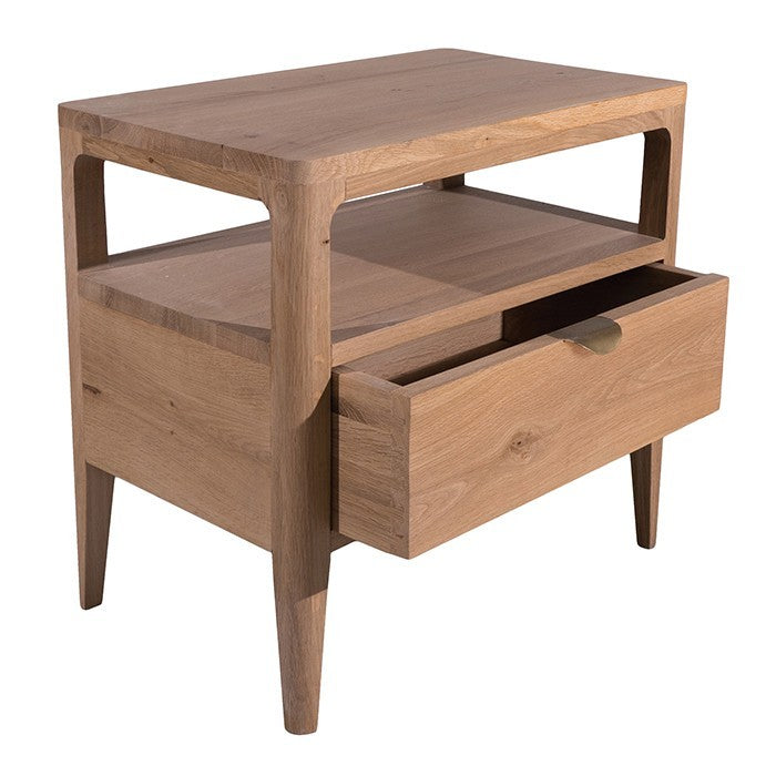 Chevet niche Ernest D885C en chêne, 55 cm, vue complémentaire 2.