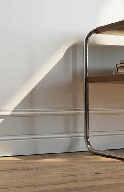 Plinthe SX173-RAL9003 CONTOUR — Blanc RAL 9003 — Vue du produit Orac Décor