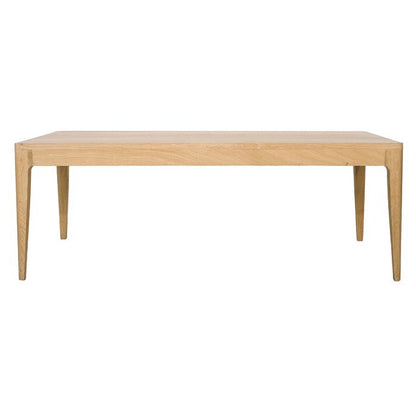 Table basse Ernest D887C en chêne, 120 cm, vue principale.