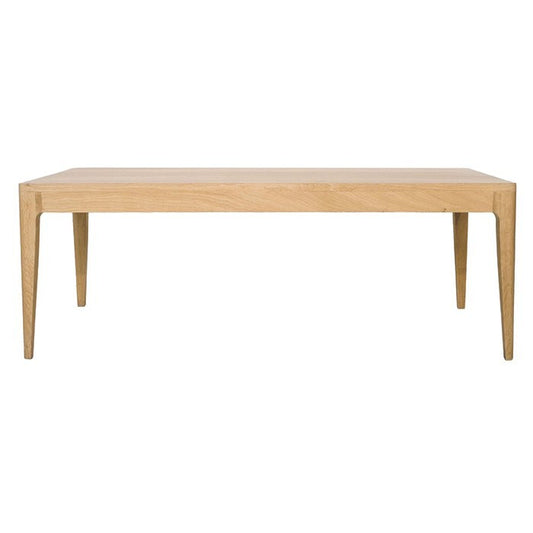 Table basse Ernest D887C en chêne, 120 cm, vue principale.